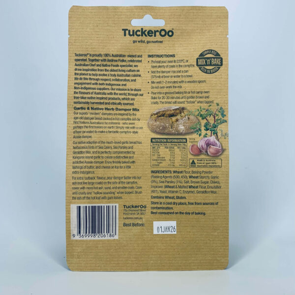 Damper - Garlic & Native Herbs