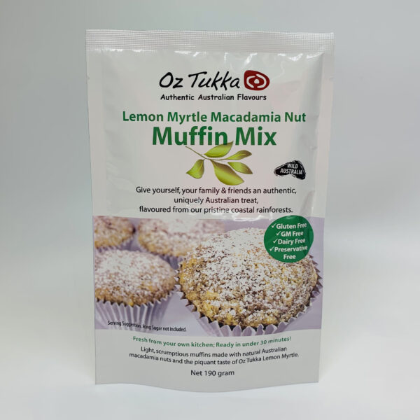 Muffin Mix - Lemon Myrtle Macadamia