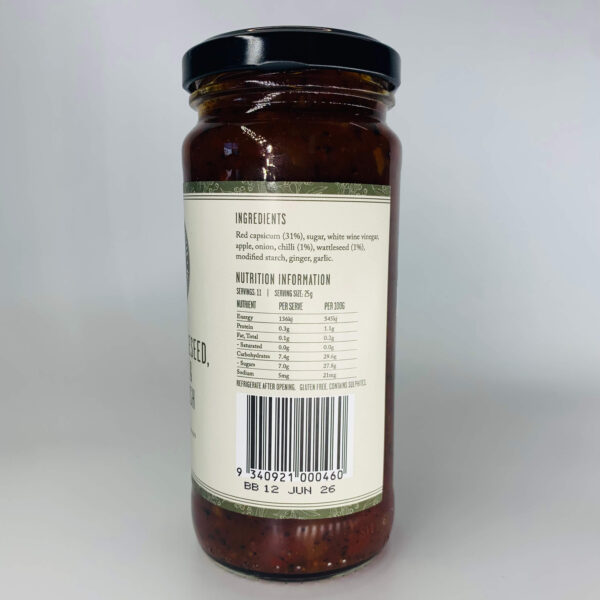 Relish - Roasted Wattleseed, Capsicum & Chilli