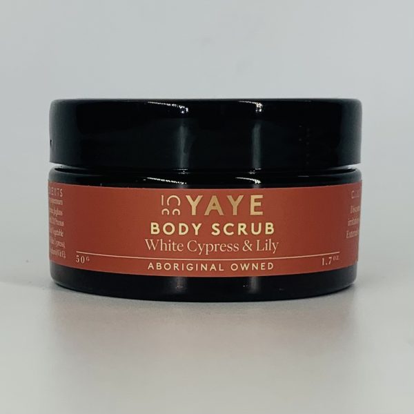 Body Scrub 50g - White Cypress Lily